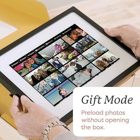 New Skylight 10" WiFi Digital Picture Frame - 10 Inch Black - Picture 4 of 6